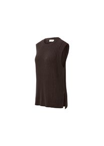 Tchibo - Pull sans manches en maille - taille: M - marron