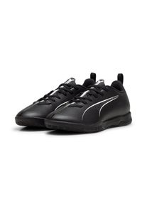 Puma, Unisex, Puma Fussballschuh &raquo;ULTRA 5 PLAY IT JR&laquo;, Puma schwarz, Puma wei&szlig;, 33, Leichtes synthetisches Obermaterial