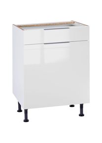 Unterschrank »Tara« mit Vollauszug und Soft-Close-Funktion, Breite 60 cm , weiss , Optifit