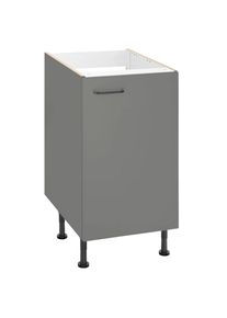 Spülenschrank »Elga« mit Soft-Close-Funktion, höhenverstellbaren Füssen, Breite 45 cm , grau , Optifit