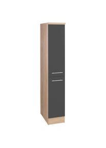 Optifit, Optifit Apothekerschrank &raquo;Kalmar&laquo;, anthrazit, B/H/T: 30 cm x 175 cm x 57 cm