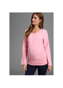 Neun Monate, Unisex, Umstandsshirt &raquo;2er Pack Stillshirts mit praktischem Ausschnitt&laquo; 2 Stk. 2er Pack Umstands-Shirt f&uuml;r Schwangerschaft und Stillzeit,