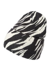 lala Berlin M&uuml;tze 'Bina' Damen Gr&ouml;&szlig;e 55/60 schwarz / wei&szlig;