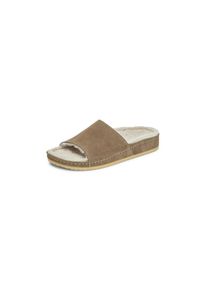 MUBB - Pantolette Nana, beige, Gr. 40, Lammfell, Leder