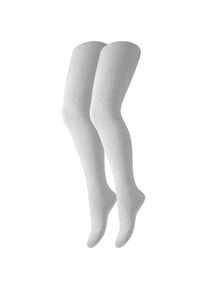 s.Oliver, Herren, s.Oliver Strumpfhose &raquo;essentials&laquo; 2er Pack, mit nahtloser Verarbeitung, grau, 110/116, Strumpfhose von s.Oliver