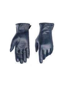 Pearlwood, Unisex, Pearlwood Lederhandschuhe &raquo;PAM&laquo; 1 Paar, weiches Fleece-Innenfutter, Temperaturregulierend, Seitenschlitz, blau, 7.5, 