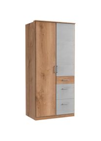 Kleiderschrank »Click« ohne Spiegel , grau , wimex