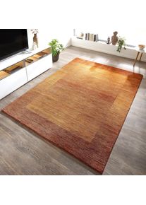 Theko, Theko Wollteppich &raquo;Gabbeh Super, Handweb, auch als L&auml;ufer erh&auml;ltlich reine Wolle,&laquo; rechteckig 9 mm H&ouml;he Schlafzimmer, Wohnzimmer, Esszimmer, 