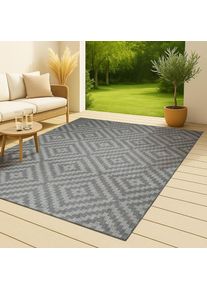 my home, my home Teppich &raquo;Cordoba auch als L&auml;ufer erh&auml;ltlich&laquo; rechteckig 3 mm H&ouml;he In- und Outdoor geeignet, Sisal-Optik, Wetterfest & UV-best&auml;ndig, 