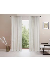 LeGer Home by Lena Gercke, LeGer Home by Lena Gercke Gardine &raquo;Marusha&laquo; Multifunktionsband 1 Stk. tlg. 1 Schal, Leinenoptik, grob gewebt, verschiedene 