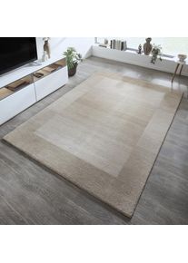 Theko, Theko Wollteppich &raquo;Gabbeh Super, Handweb, auch als L&auml;ufer erh&auml;ltlich reine Wolle,&laquo; rechteckig 9 mm H&ouml;he Schlafzimmer, Wohnzimmer, Esszimmer, 