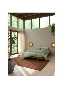 Karup Design, Bettgestell &raquo;JAPAN BED, FSC -zertifiziertem Massivholz Futonbett, excl. Matraze&laquo; Mit Lattenrost, Minimalistisches Japandi Design, 