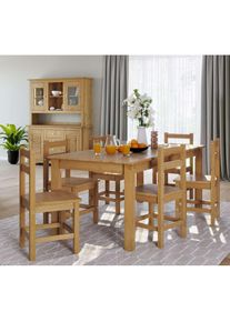 Home Affaire, Home Affaire Sitzbank &raquo;Konrad&laquo; Breite 120/140/160 cm, aus massiver, FSC -zertifizierter Kiefer, gelaugt, ge&ouml;lt, B/H/T: 120 cm