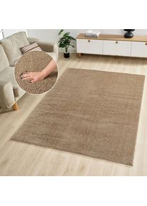 Goodproduct, GOODproduct Teppich &raquo;Lilari Shaggy Premium, weich, modern&laquo; rechteckig 30 mm H&ouml;he Uni-Farben, kuschelig, & weich, Wohnzimmer, Schlafzimmer
