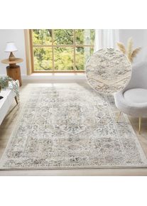 my home, my home Teppich &raquo;Kylan, Hoch-Tief-Struktur, dezenter Glanz&laquo; rechteckig 9 mm H&ouml;he Schrumpf-Garn-Effekt, im Vintage-Look, dichte Qualit&auml;t, 