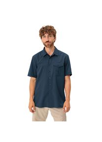 Vaude, Herren, Vaude Funktionshemd &raquo;MEN'S ROSEMOOR SHIRT II&laquo; mit kurzer &Auml;rmell&auml;nge, atmungsaktives und schnelltrocknendes Material, schwarz sea uni, 