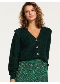 Shiwi Strickjacke 'Aspen' Damen, tanne, Gr&ouml;&szlig;e L