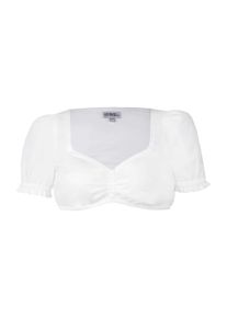 Marjo, Femmes Blouse folklorique, blanc cass&eacute;