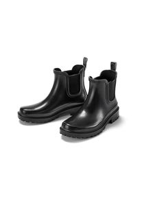Tchibo - Bottines de pluie - taille: 38 - noir