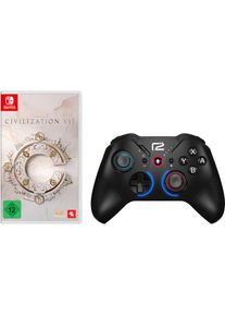 2K, 2K Spielesoftware &raquo;Civilization VII inkl. NSW Pro Pad X (schwarz)&laquo; Nintendo Switch, ohne farbbezeichnung