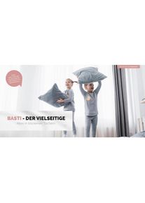 Primera, Kissenbezug &raquo;"Basti - Der Vielseitige"&laquo; FAMILIENHELD mit Rundumgummizug, braun, Mischgewebe, Baumwolle, Elasthan, 1 Stk.