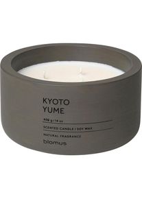 Blomus, Blomus Duftkerze &raquo;FRAGA, Weihnachtsdeko&laquo;, olivgr&uuml;n (tarmac), Beton, Wachs