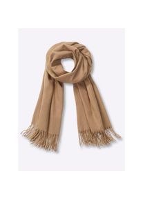 Heine, Unisex, Heine Modeschal, camel, Einheitsgr&ouml;&szlig;e