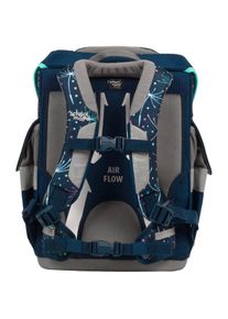 School-Mood, Unisex, School-Mood Schulranzen &raquo;Timeless Pro&laquo; retroreflektierende Fl&auml;chen, lina (k&auml;tzchen) mit moodie konni konzentration, B/H/T: 36cm x