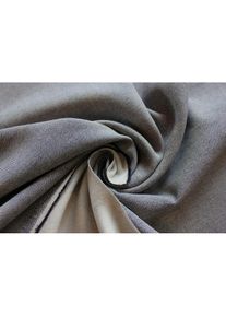 Adam, Vorhang &raquo;Uni Collection light&laquo; Kr&auml;uselband 1 Stk. tlg. aus 100% Bio-Baumwolle, indigo, Baumwolle (Bio-Baumwolle)