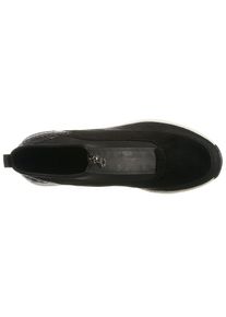 Rieker, Unisex, Schlupfboots Stiefelette, High Top Sneaker mit Reissverschluss auf der Vorderseite, schwarz, 40, Kn&ouml;chelhoher Keilsneaker in sportiver