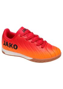 Jako, Unisex, Hallenschuh &raquo;J-SISWEEPER&laquo; Indoorschuh, nichtabf&auml;rbende Sohle, neon orange, fiery rot, 32, Funktionaler Hallenschuh von Jako