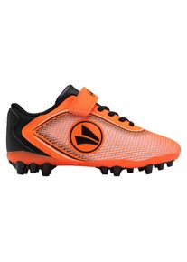 Jako, Unisex, Fussballschuh &raquo;J-SFG COURSE EV&laquo; f&uuml;r Rasenpl&auml;tze, neon orange, jet schwarz, 32, Leichter Fussballschuh von Jako