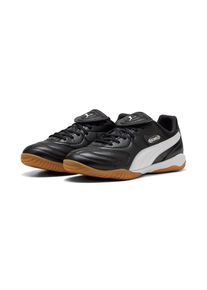 Puma, Unisex, Puma Fussballschuh &raquo;KING LIGA IT&laquo;, Puma schwarz, Puma wei&szlig;, Puma silber, 44,5