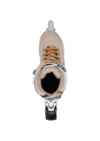 Powerslide, Inlineskates &raquo;Phuzion RFC 90&laquo;, wei&szlig;, beige, silberfarben, 36 (bis 100 kg), Inlineskates