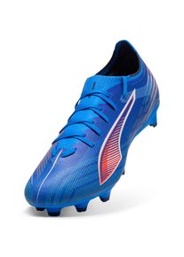 Puma, Unisex, Puma Fussballschuh &raquo;ULTRA 6 MATCH FG/AG&laquo; f&uuml;r Rasenpl&auml;tze, ultra blau, Puma wei&szlig;, glowing rot, 40