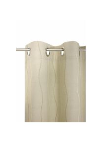 WIRTH, Vorhang &raquo;Sepino&laquo; &Ouml;sen 1 Stk. tlg., beige, Jacquard, Obermaterial: 75% Polyester, 25% Baumwolle