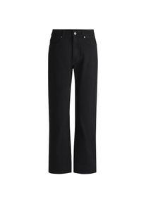 Hugo Blue, Unisex, HUGO Blue Straight-Jeans &raquo;Elyah&laquo; Straight Fit Jeans mit hoher Leibh&ouml;he, Tall L&auml;nge 36, schwarz, 33, L&auml;nge 34, Gerade geschnittene 