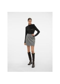 V&eacute;ro Moda Vero Moda, Unisex, Minirock &raquo;VMFORTUNEALLISON HW SHORT SKIRT GA NOOS&laquo;, medium grau melange, S (36), Minirock von Vero Moda