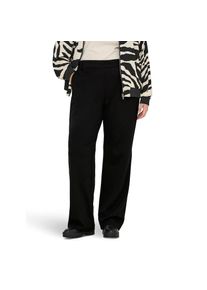 Only Carmakoma, Unisex, Only CARMAKOMA Anzughose &raquo;CARGOLDTRASH LIFE MW STRAIGHT PANT NOOS&laquo; Viskosemischung, Regular Waist, schwarz, 48, L&auml;nge 32, Hose