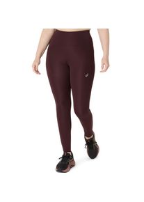 asics, Unisex, Lauftights &raquo;ROAD HIGH WAIST TIGHT&laquo; mit mehreren Taschen, elastisches Schlaufensystem, schnell trocknend, schwarz currant, L, N-Gr, 