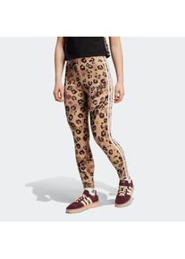 adidas Sportswear, Unisex, adidas Sportswear Trainingstights &raquo;W AOP LEG&laquo; sportlicher Stil mit 3-Streifen-Design und Leopardenmuster, multicolor, warm 