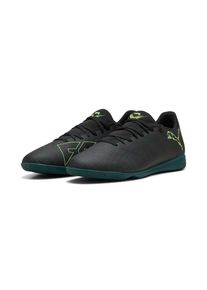 Puma, Unisex, Puma Fussballschuh &raquo;FUTURE 8 PLAY IT&laquo;, Puma schwarz, fizzy light, gr&uuml;n terrain, 45