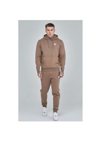 SikSilk, Herren, Kapuzenpullover &raquo; Kapuzenpullover Essentials Overhead Hoodie&laquo;, braun, L, Regular Fit