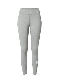 Nike, Femmes Leggings 'Essential', gris chin&eacute; / blanc