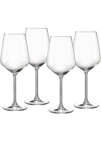 Ritzenhoff & Breker Ritzenhoff & Breker, Weinglas &raquo;Rumba&laquo; Burgunderglas im 4er Set, je 650 ml, transparent, Glas, &Oslash; 9,5 cm x 24,5 cm
