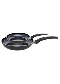 ELO Basic, Pfannen-Set &raquo;Bratpfanne Prima Cucina, Set 2-teilig&laquo; Aluminium Set, 2 Stk. tlg. kratzfest, schwarz