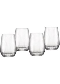 Ritzenhoff & Breker Ritzenhoff & Breker, Longdrinkglas &raquo;Jive&laquo; 4er Set, je 450 ml, transparent, Glas, &Oslash; 8 cm x 11,5 cm