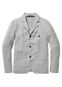 Hannes Roether Herren-Leinensakko Hellgrau XL