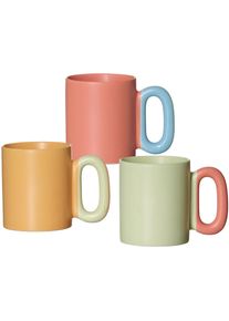 Ritzenhoff & Breker Ritzenhoff & Breker, Becher &raquo;Spring&laquo; 3er Set, je 330 ml, bunt, Porzellan, &Oslash; 8,5 cm x 9,5 cm