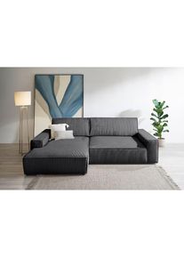 Home Affaire, Home Affaire Ecksofa &raquo;NEU: SHERWOOD XXL 284, Big-Sofa L-Form, tiefe Sitzfl&auml;che 95 cm, Cord&laquo; Recamiere rechts/links, als Schlafsofa 